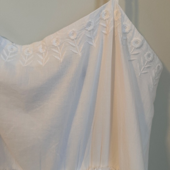 NWT J. Crew White Sorrento dress in cotton voile SZ L - Picture 6 of 7